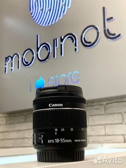 Canon EF-S 18-55mm is STM