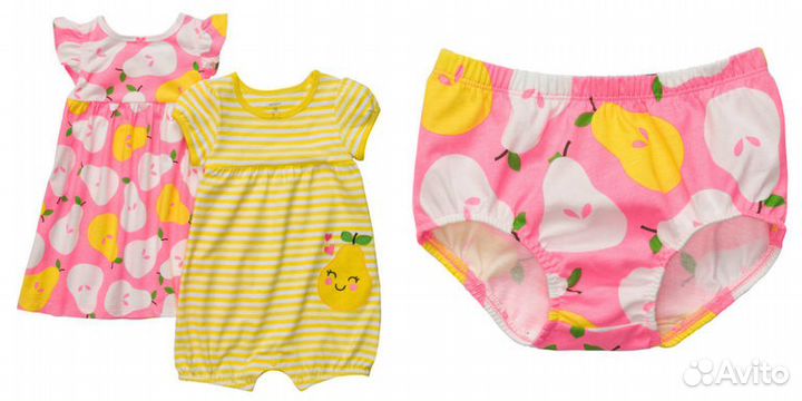 Новый комплект Carters, 3 мес