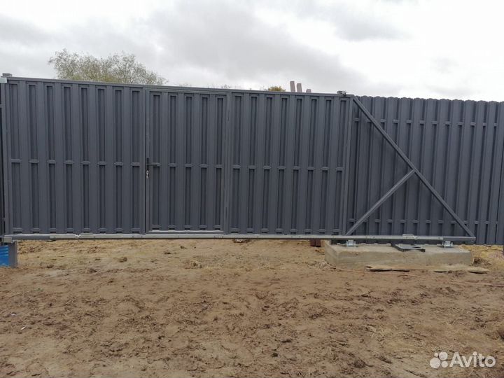 Заборы-ворота под ключ