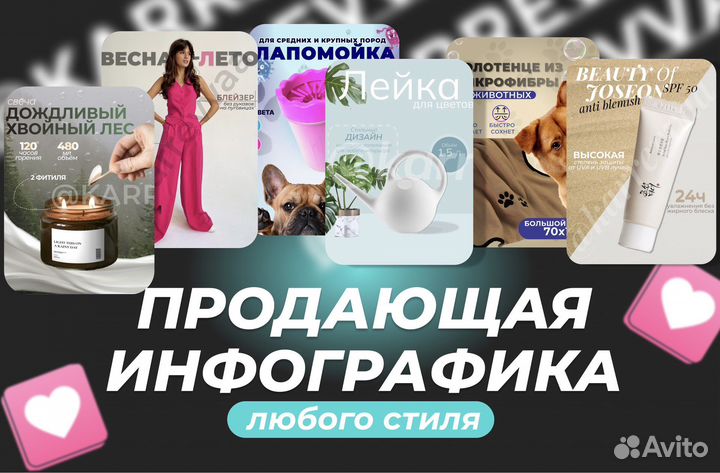 Инфографика для маркетплейсов