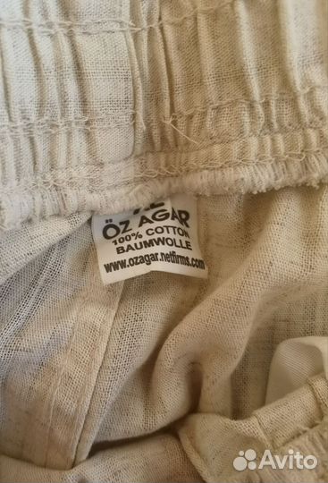 Мужские летние брюки 100% cotton