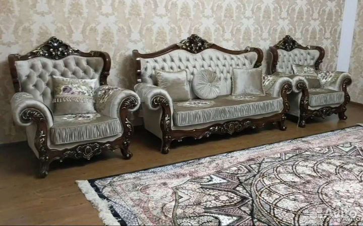 Продаю новый Хол с креслами Фараон раскладной