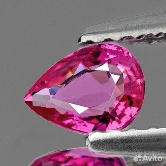 Сапфир натуральный 0,45Ct 6х4мм 1шт VVS Мадагаскар