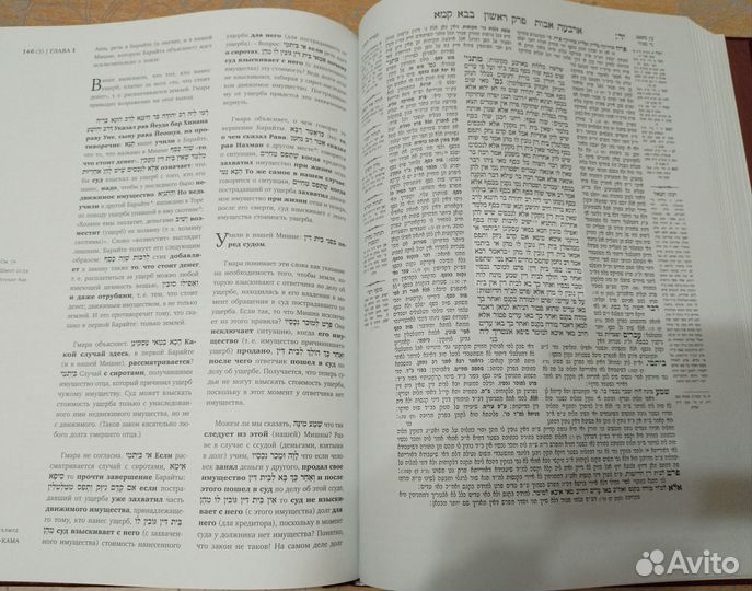 Вавилонский Талмуд. Трактат Бава-Кама, т. 1