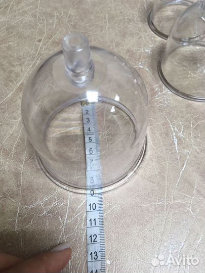 Банки для массажа от вакуумного аппарата, новые