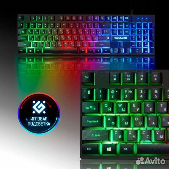 Игровая клавиатура с подсветкой