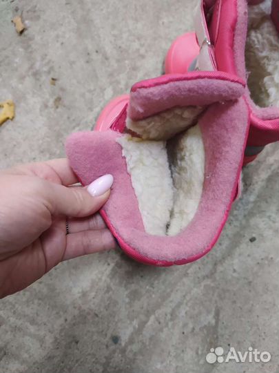 Сапожки для девочки весна-осень