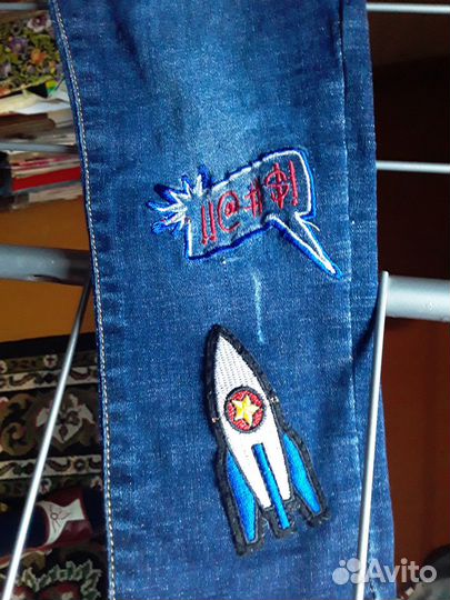 Джинсы для мальчика 98р