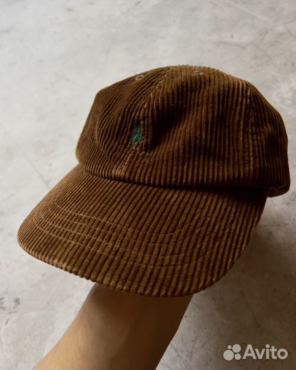 Вельветовая Кепка Polo Ralph Lauren Vintage