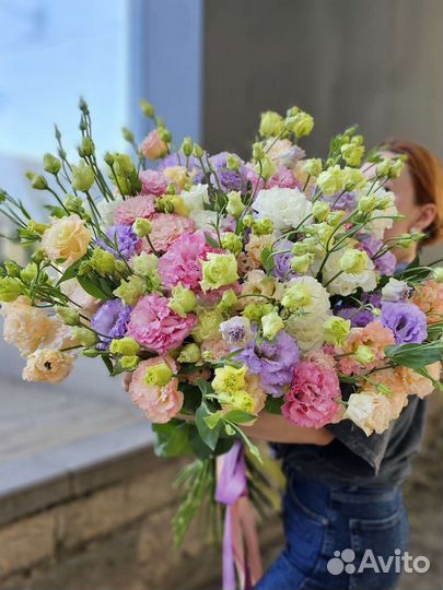 Эустома.Цветы.Букеты.Доставка по Ростову