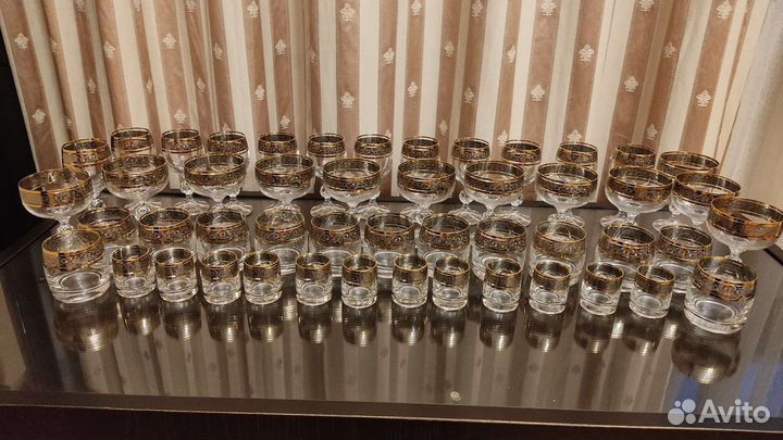 Набор бокалов Чехословакия Богемия