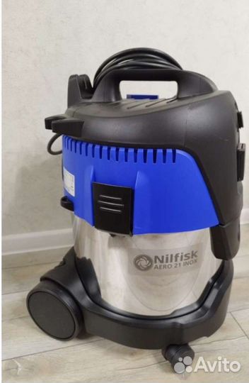 Проф Пылесос Nilfisk aero 21-21 PC inox 1250Вт/20л