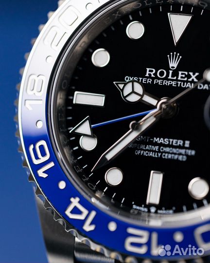 Часы Rolex gmt master Batman оригинал clean