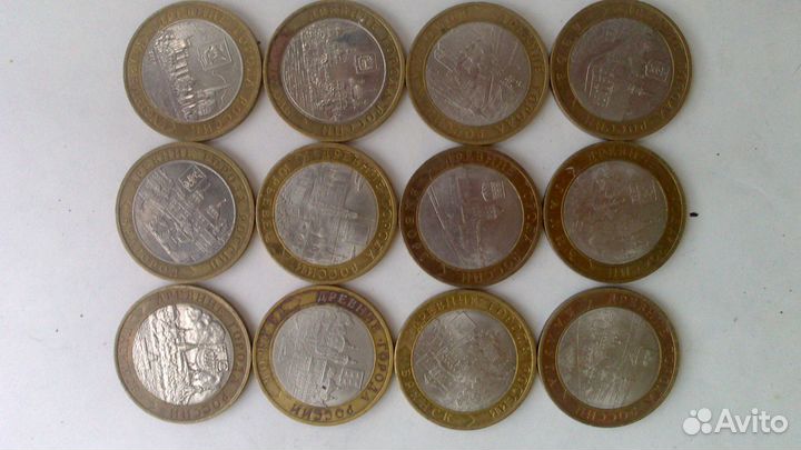 Монеты биметалл древние города России