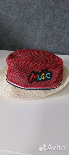 Соломенная шляпа детская