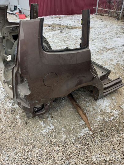 Задняя часть кузова (четверти) VW Touran