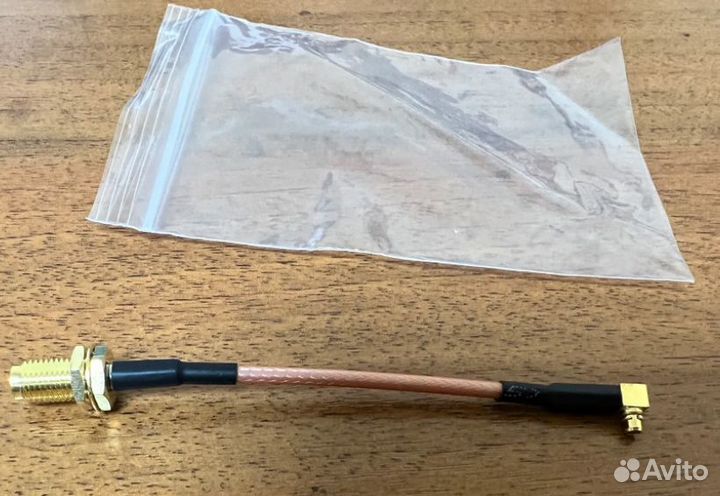 Штекер Разъём пигтейл высокочастотный SMA-K-J 2шт