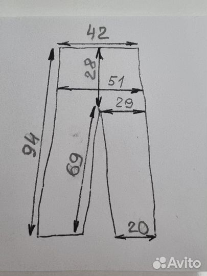 Джинсы мужские westbury 48-50 164-170