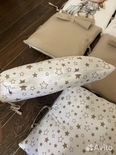 Бортики в детскую кроватку