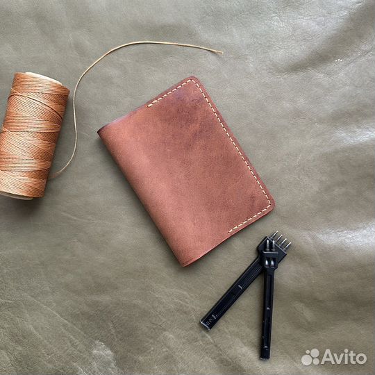 Обложка на паспорт из натуральной кожи