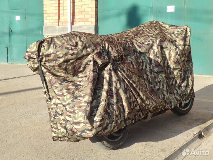 Чехол тент на мотоцикл можно другие