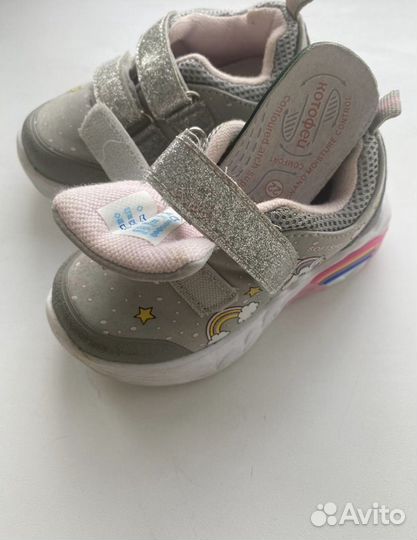 Обувь для девочки летняя 22