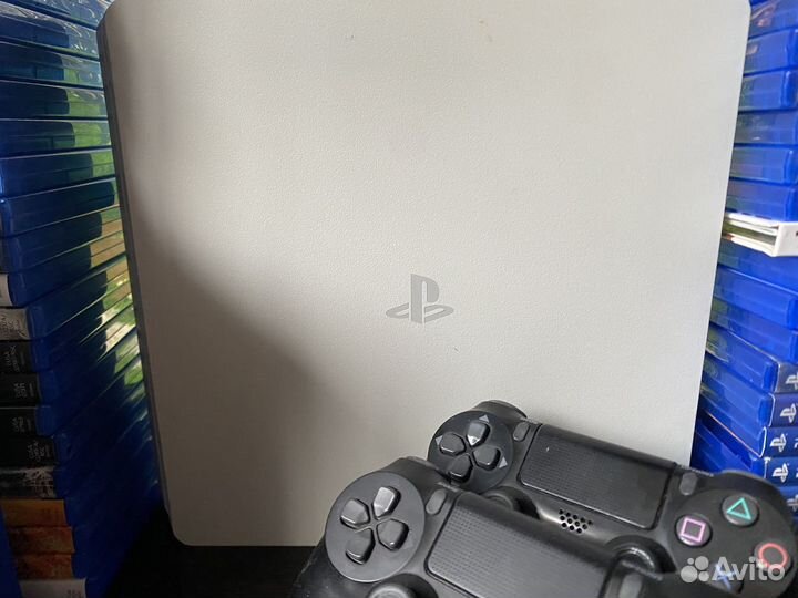 Sony ps4 slim + 385 игр