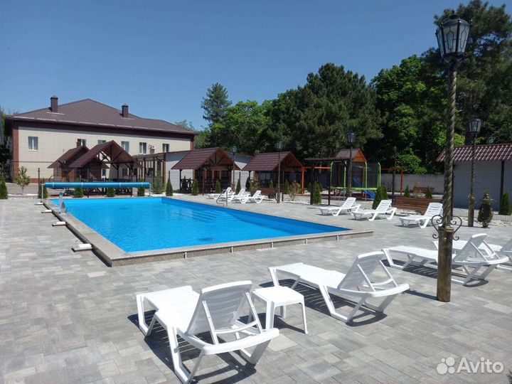 Тёплые бассейны, база отдыха