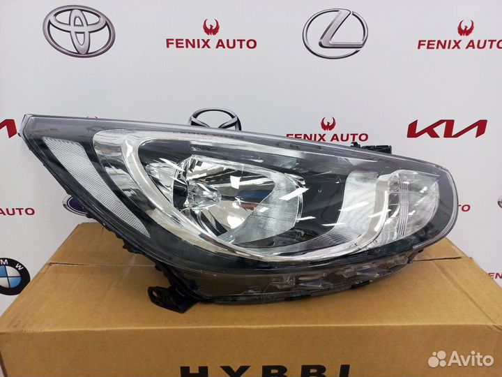 Фара Hyundai Solaris 1 (RB) 2010-2014