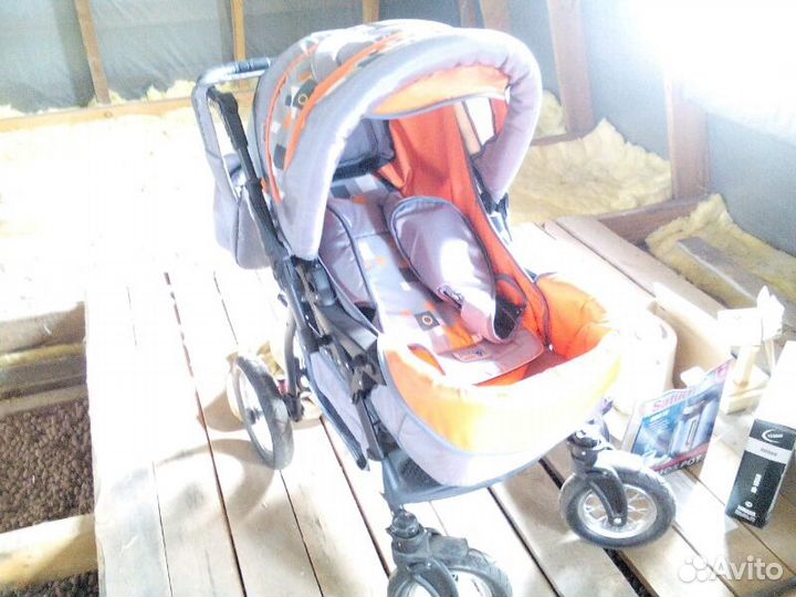 Коляска зима-лето новая