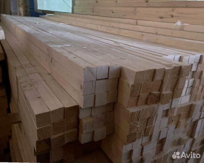 Брусок сухой строганный