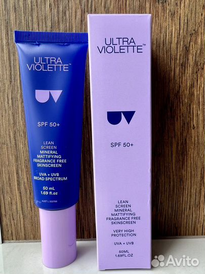 Ultra Violette солнцезащитные кремы, блески