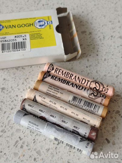 Сухая пастель Rembrandt новая