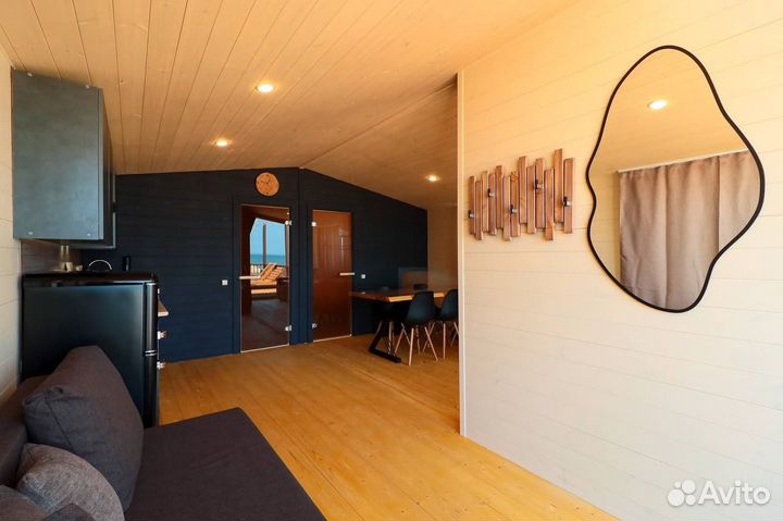 Дом Трехмодульный Барн Хаус размер 6*7.5 на заказ