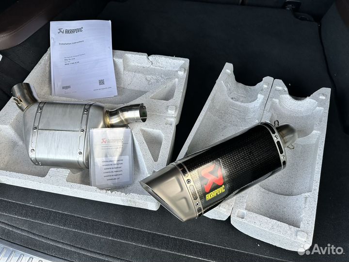 Глушитель akrapovic bmw, выхлоп бмв Акрапович