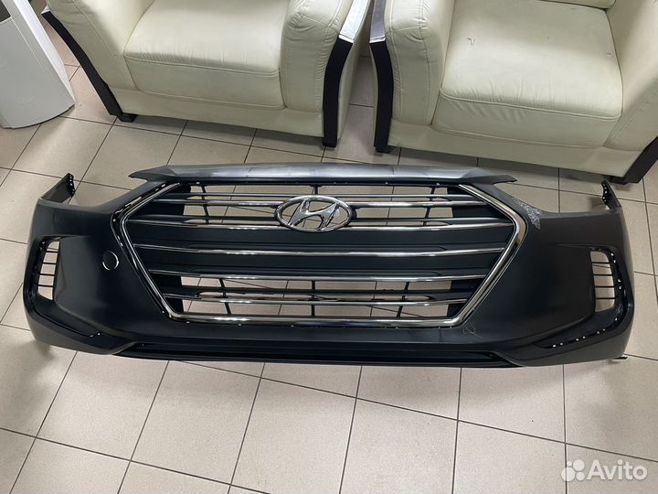 Бампер передний Hyundai Elantra 6 AD