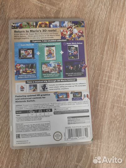 Картриджи nintendo switch