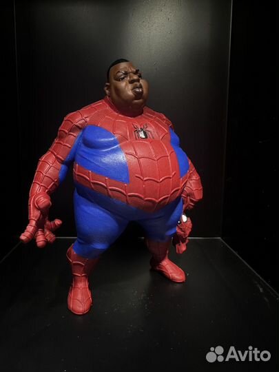 The notorious B.I.G в костюме spider man