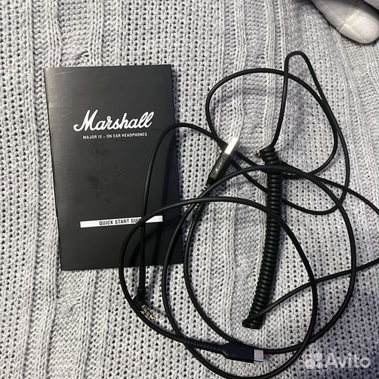 Наушники marshall major 4 черные