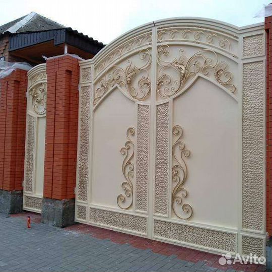 Кованные ворота в расрочку без наценок