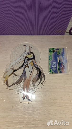 Акриловые фигурки из игры Genshin impact