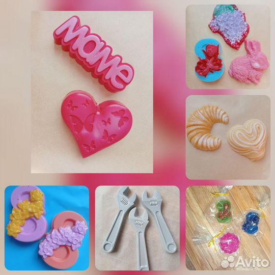 Мыльные букеты и мыло ручной работы