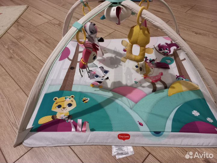 Развивающий коврик tiny love сказочный лес