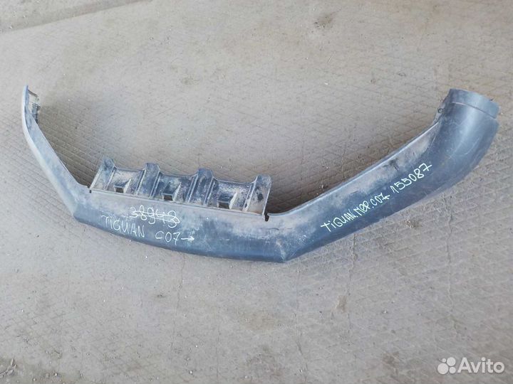 Накладка бампера Volkswagen Tiguan