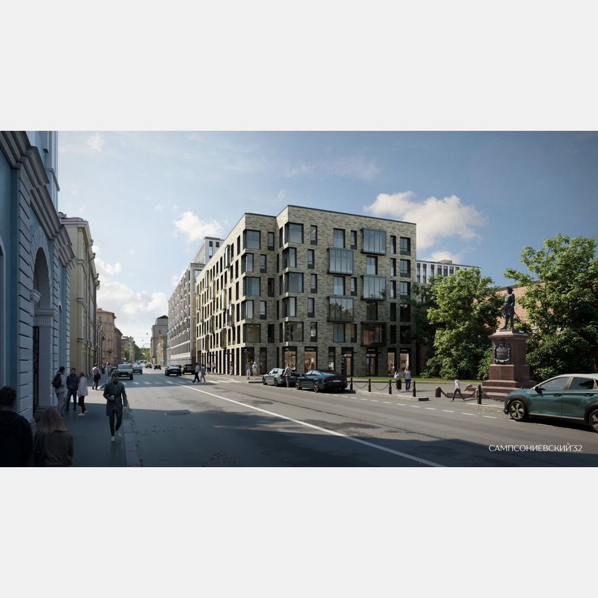 2-к. квартира, 69,9 м², 4/10 эт.