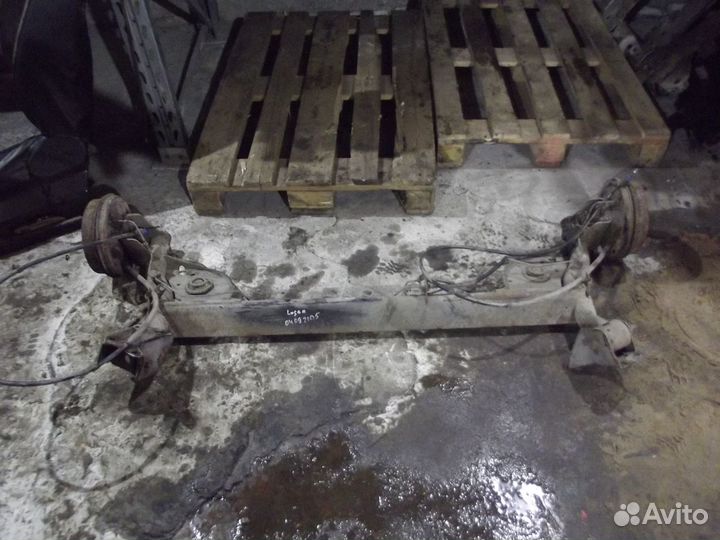 Балка задняя Renault logan