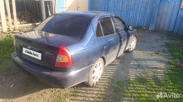 Hyundai Accent 1.5 МТ, 2007, 190 000 км