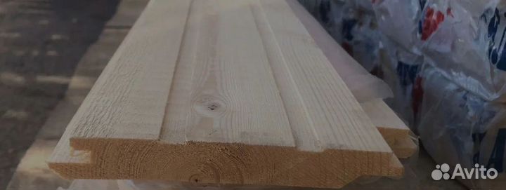 Имитация бруса. Карельский профиль 210*1900*3000