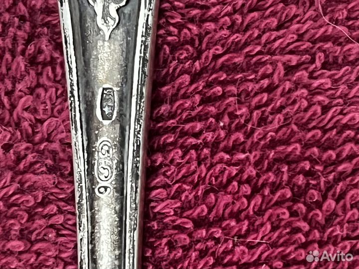 Набор серебрянных ложек зид