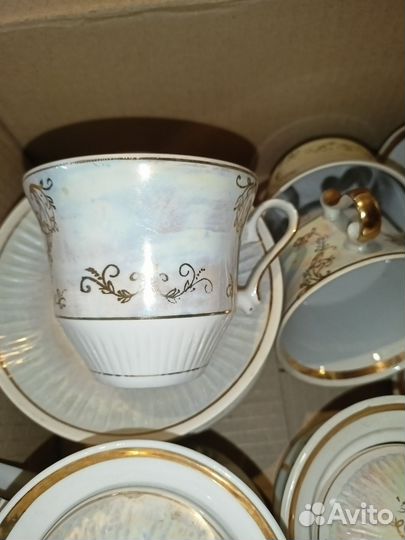 Чайный сервиз СССР фарфор